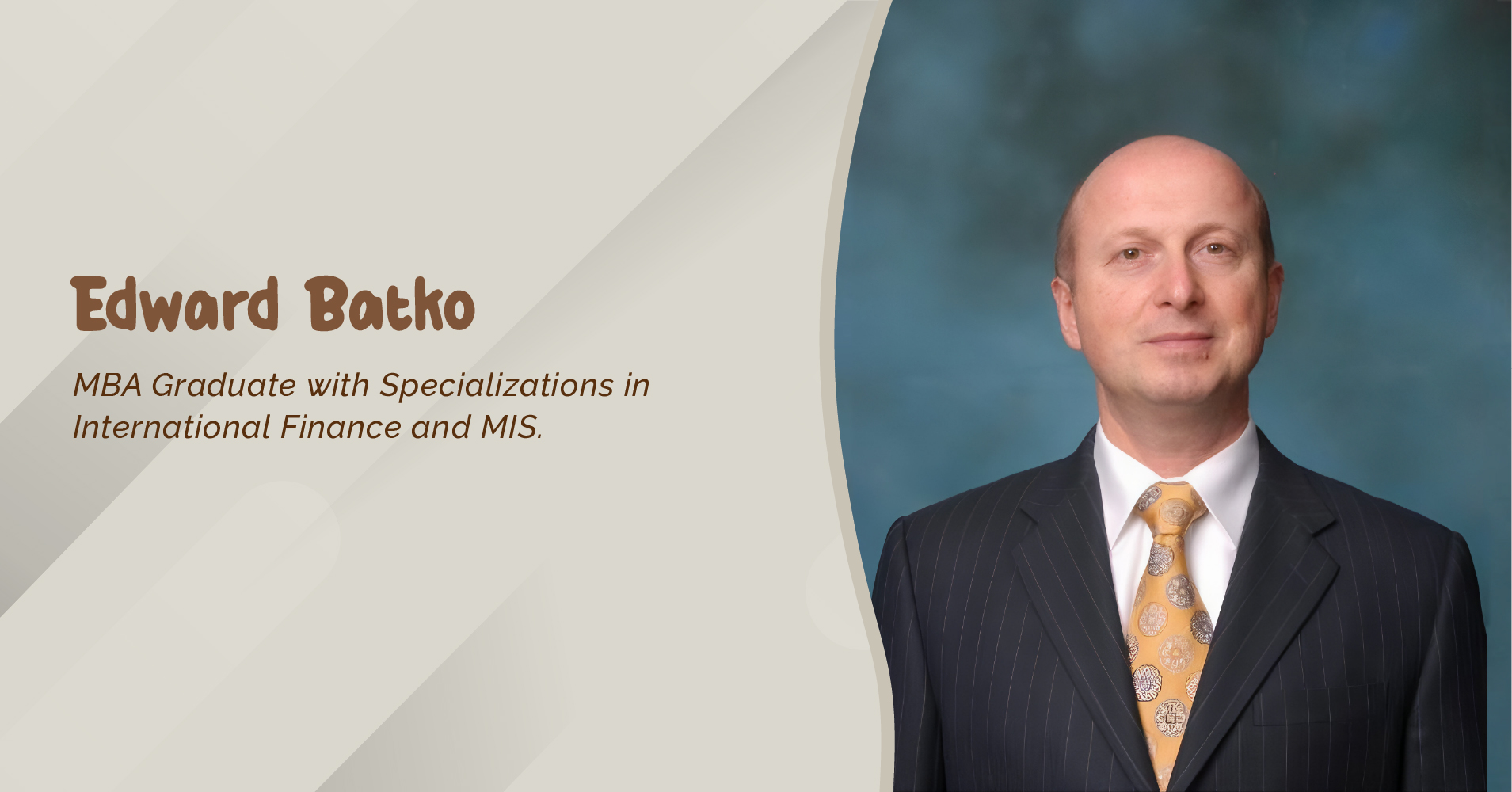 Edward Batko: Founder and CEO of Logicraft Corporation